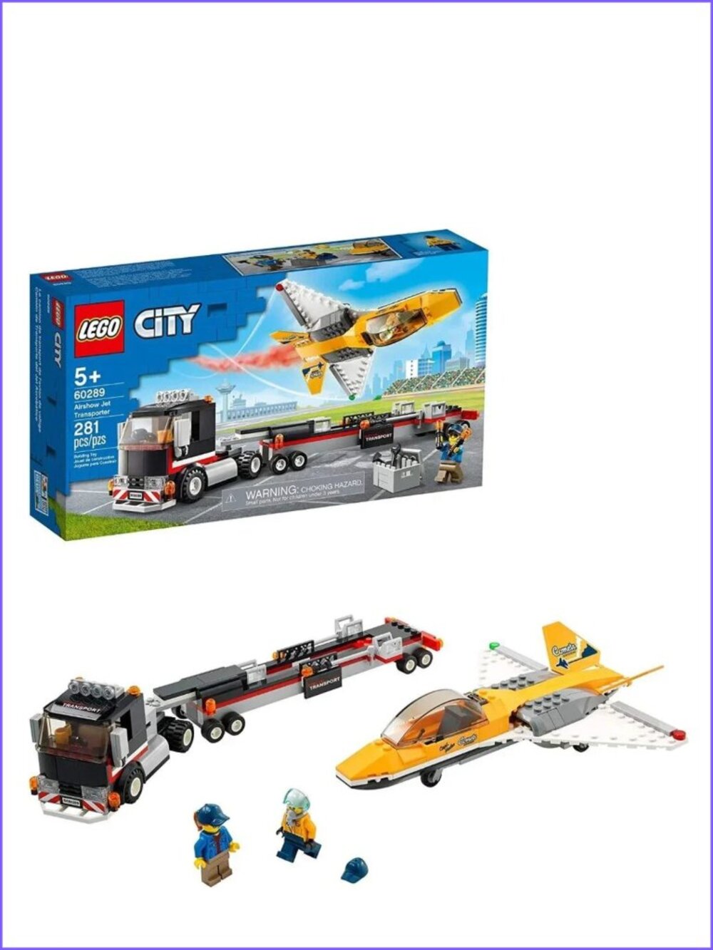Lego City Airshow Jet Transporter 60289   New In Box